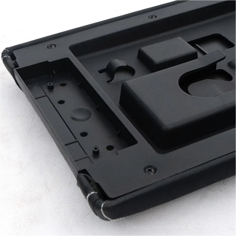 2009-2014 CONSOLE COVER ARM LID F-150 Ford BLACK CENTER Teledu For REST