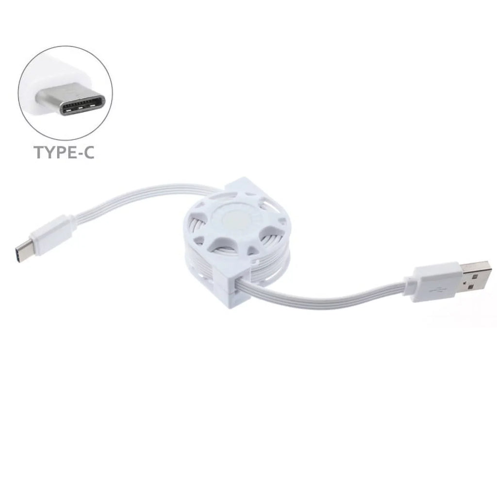 XI Type-C Legacy 3a Coolpad Motion Vivo Belt Cable XL Retractable G9, Holster Power Blackberry - for Plus 3 XL Sync Pixel Google XL w USB 2 Charge - Rugged D1A - White BLU Wire XL Case