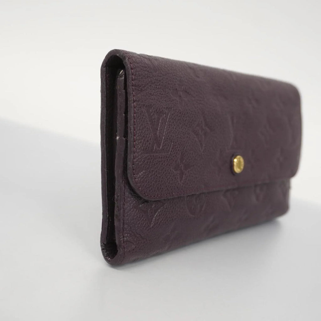 Empreinte Vuitton Pre-Owned Ladies (Good) Louis Wallet Monogram Long Orb Virtuose Portefeuille Tri-fold M60294