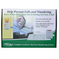 Monitoring Falls Piece Wandering While Help Cordless Sensing Smart and Unattended, Bed Exit Prevent Caregiver Set 2 Pressure Bed Alarm - Pad System with