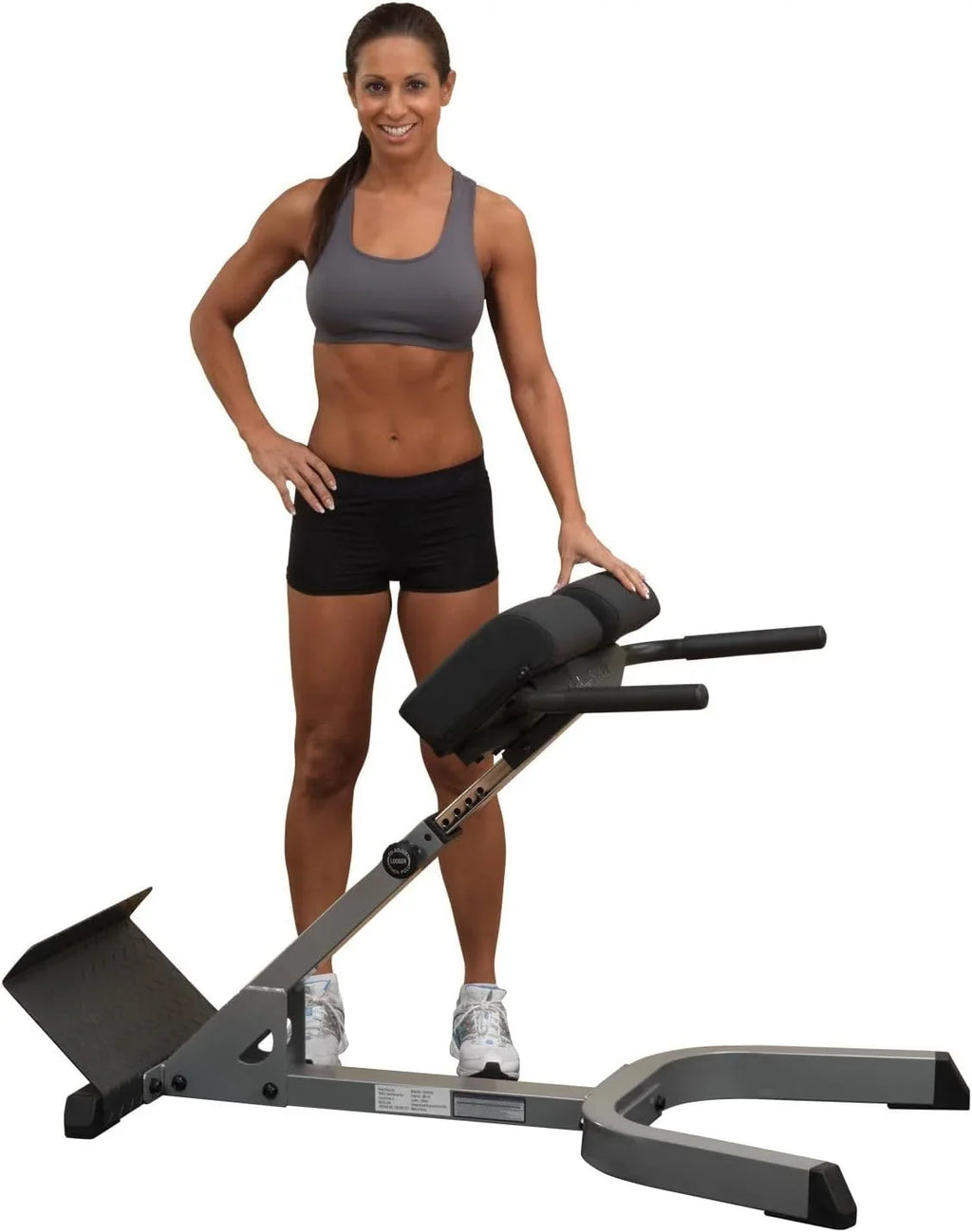 Exercise Gym Home Degree With Abdominal & Hyperextension Support For 45 Machine - And Adjustable Pads Thick Back Bench