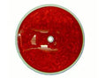 (300 Pack) Cortina 13-099-32 Center 3-3/8" Hole Red - Reflector Mount - Dia.