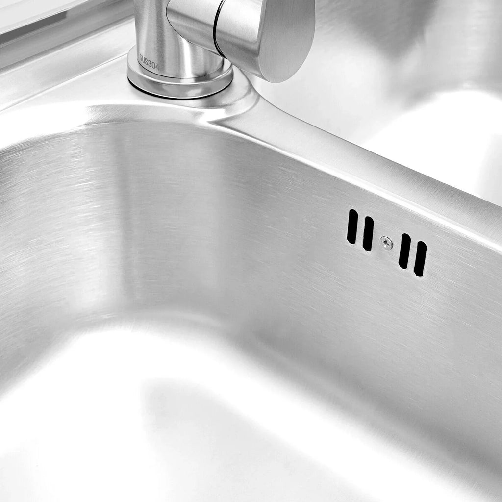 Prep Bowls Steel w/ Commercial Kitchen Catering Catering Utility w/Faucet Stainless Table Kitchen 2 Sink Bowls Home Prep 304 Drainboard Kitchen Sink Catering Sink +Shelf Bowl Prep 2 Table Bowl