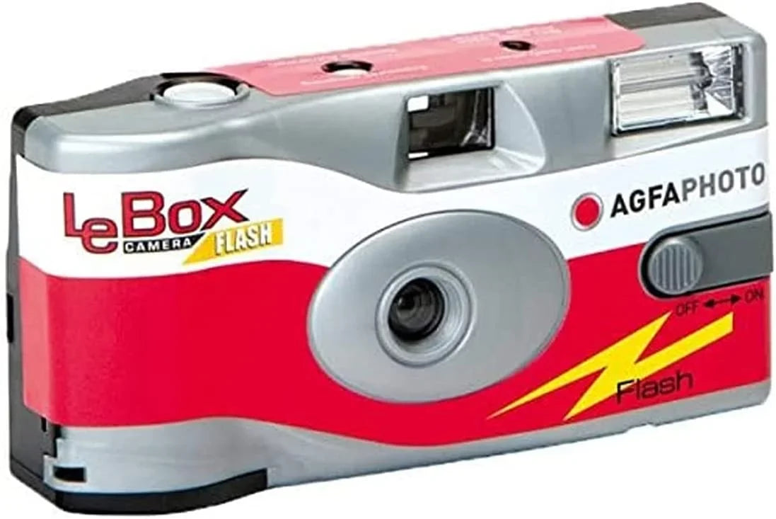 10-Pack 601020 400 Agfa Camera Flash Disposable 27 Film Camera LeBox 35mm