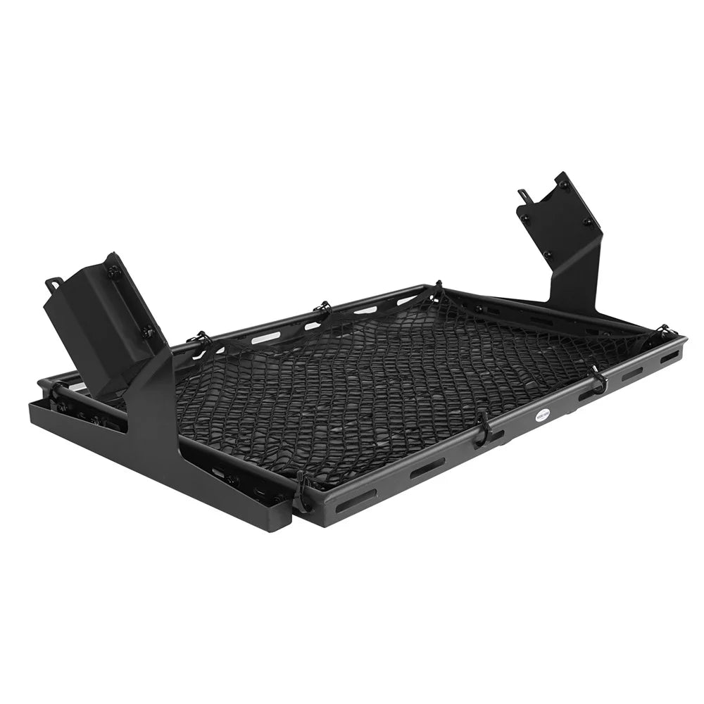 Rear 4-Door Cargo Box Hooke Bronco Ford Black Luggage Basket Road 2021-2023 Fit Rack