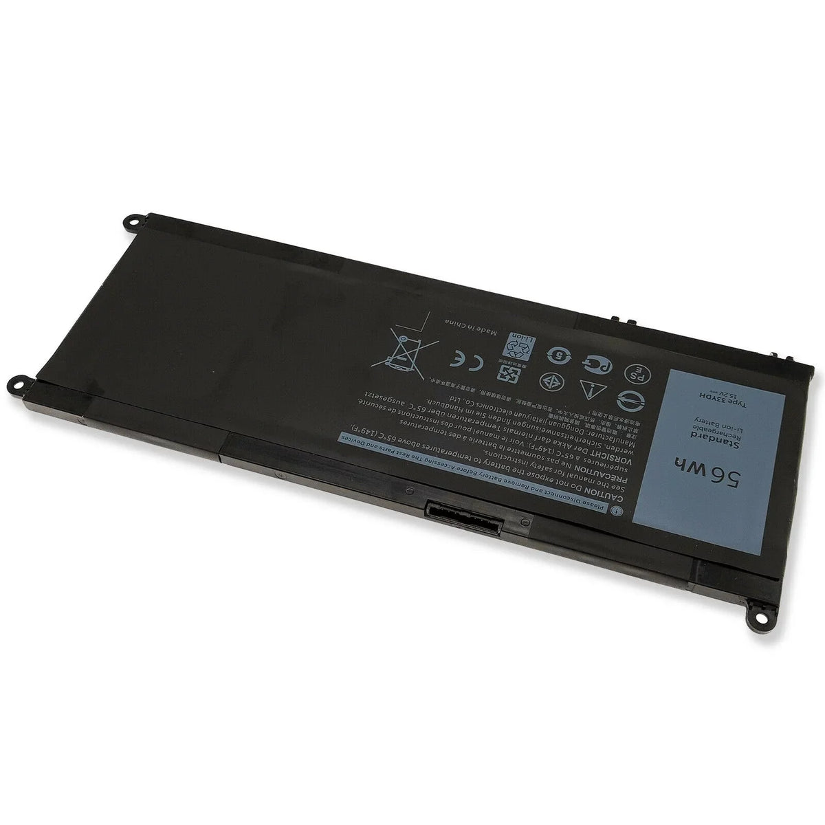 33YDH 13-3000 for 15-3580 Dell P30E001 Battery 081PF3 Latitude 15-3590 13-3380