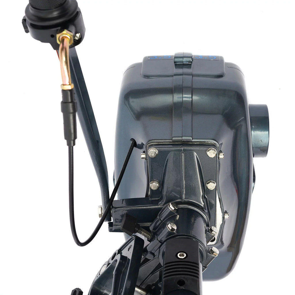 HP Water Engine Boat 3.5 Boat Motor Fishing Engine 2-Stroke with System Cooling Outboard