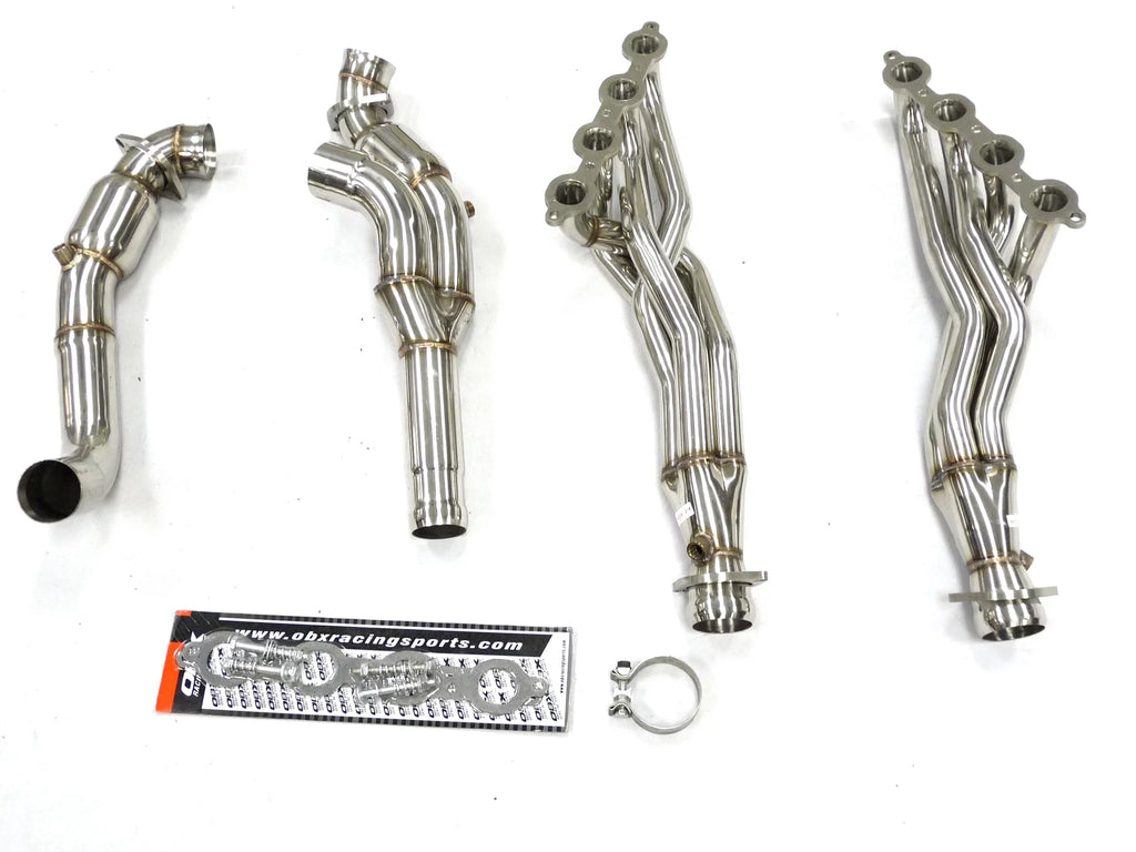 2014+ GMC Sierra Chevy Silverado/ 5.3L/6.2L Catted Fits For Header 1500 OBX GM