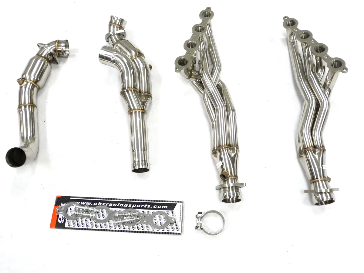 2014+ GMC Sierra Chevy Silverado/ 5.3L/6.2L Catted Fits For Header 1500 OBX GM