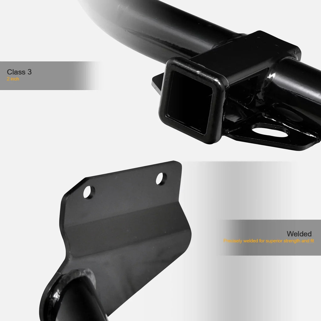 Receiver Durango Cherokee Class 2012-2021 Tow Trailer 2011-2021 3 / For Hitch 2" Dodge Grand Jeep 733469488064 Stehlen