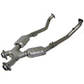 '- MUSTANG With Pipe Fits 2-1/2 GT BBK Mustang High Catalytic 96-98 FORD X Converters select: 1996-1998 4.6 Flow