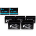 Yamaha SR400 Free, Battery Activated, 12V, Factory Motorcycle 2.3Ah, UB-YT4B-BS Maintenance Battery - 2004 5-Pack UpStart for 400CC Replacement