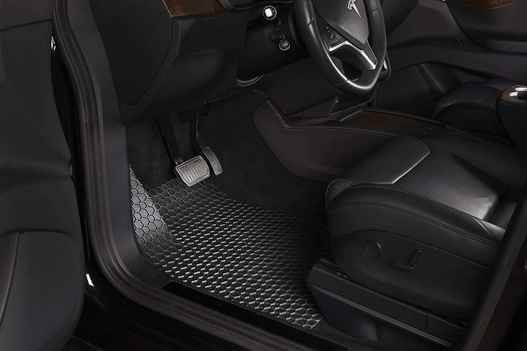 Rubber Mat Toyota Row, 3rd (No Duty - 2020 Weather ToughPRO Cargo Black - Cargo Compatible All Tray) Heavy No 4Runner with