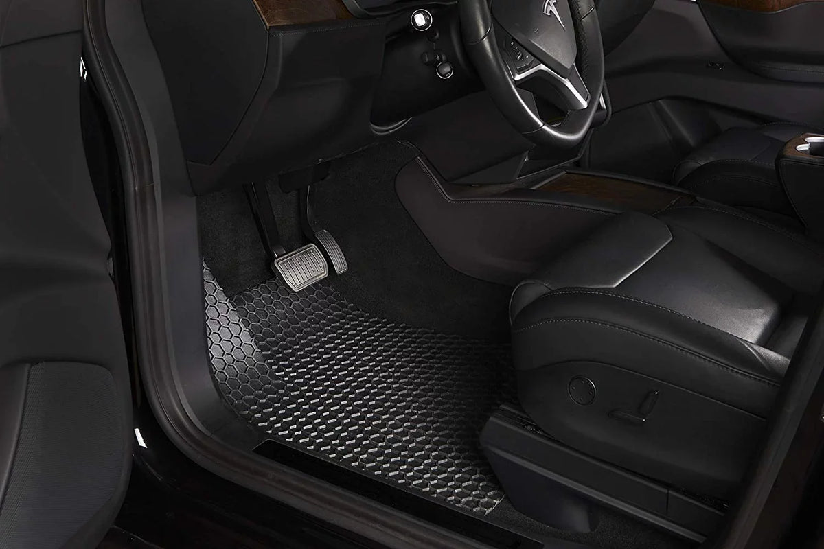 Rubber Mat Toyota Row, 3rd (No Duty - 2020 Weather ToughPRO Cargo Black - Cargo Compatible All Tray) Heavy No 4Runner with
