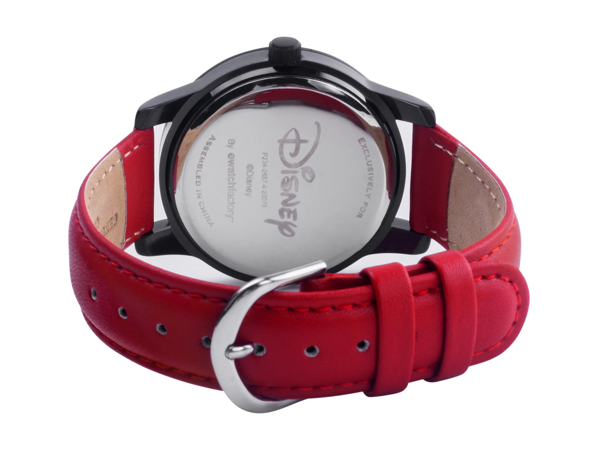 Watch, Cruella De Women's Villains 1-Pack Alloy Vil Black Disney