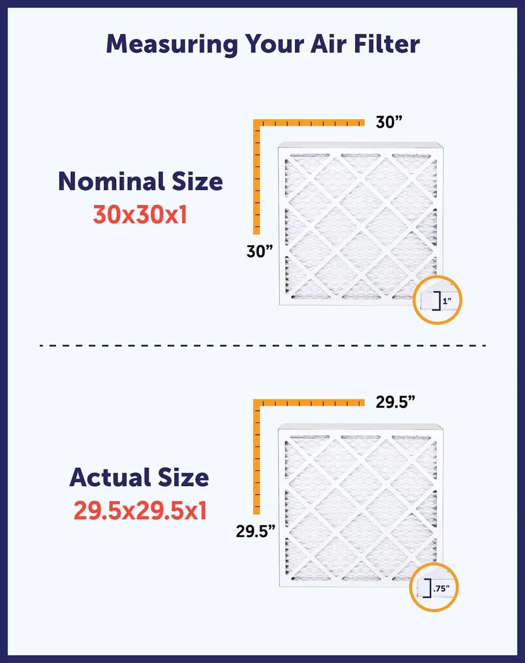 | x A/C MERV x HVAC Actual 8 | Furnace USA King 33 33x48x1a Air IN Pleated | Filters .75" Filter 4-PACK MADE Filter | 48 Size: