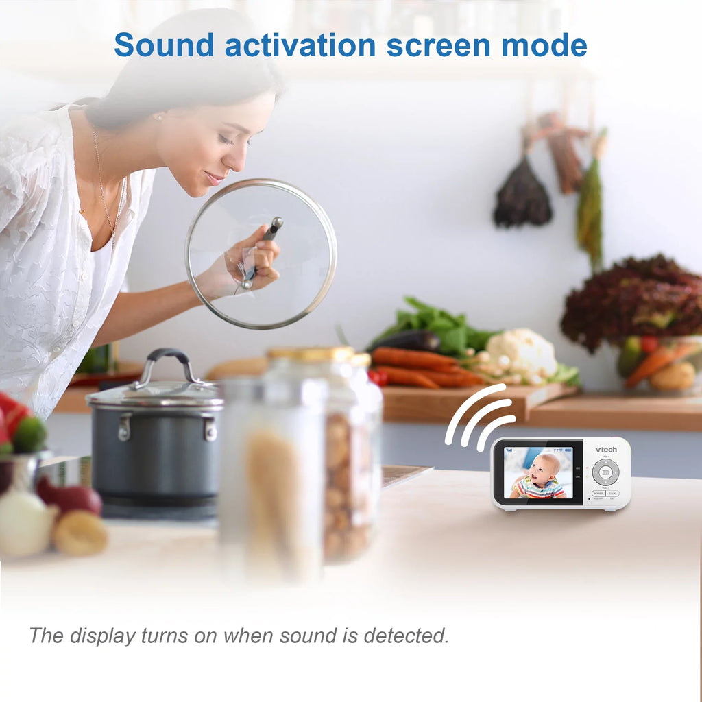 2.8" Camera with High Resolution Parent Fixed Unit Cameras and VM3254-2 VTech 2