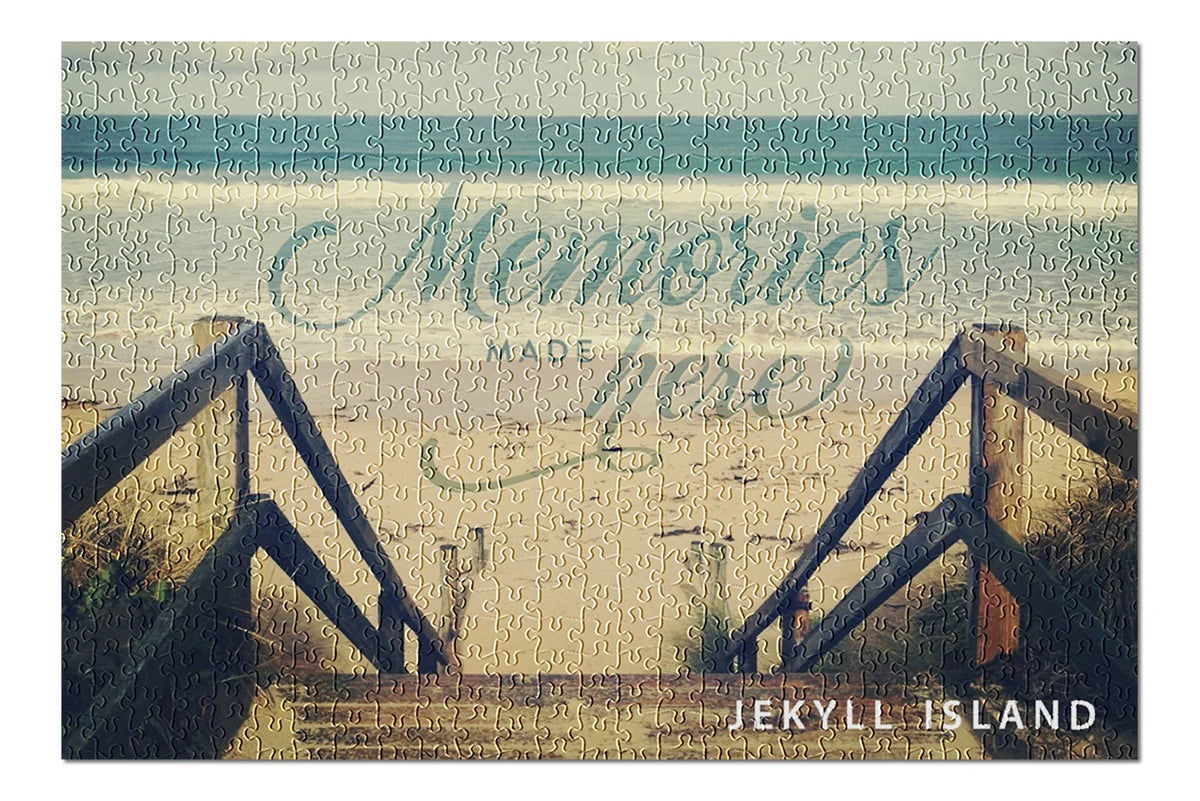 USA) Adults You Made 500 Staircase, (19x27 to Piece Premium Jekyll Sandy inches, in Puzzle the and Beach Beach I Love Island, Back, for Sentiment Family, Georgia, and Jigsaw