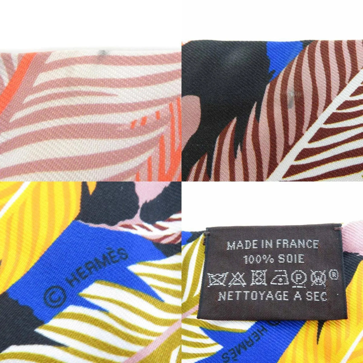 Twilly Pre-Owned (Good) Women's HERMES Scarf Silk Multicolor