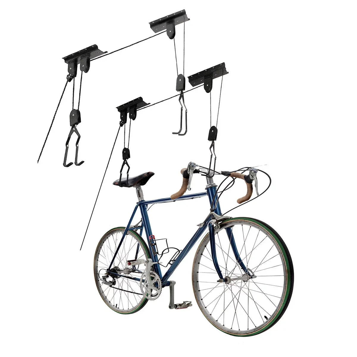 Lbs WORKING for for Storage Bike 55 Hangers Hoist Garage Ceiling Set Garage TOOLS Pulley Bike Of 2 Limit, Storage, System Mount Bike GREAT