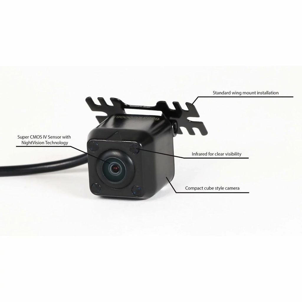 Forward Rydeen New Facing cm-LED4 Black LED Infrared Backup Camera MINy - and