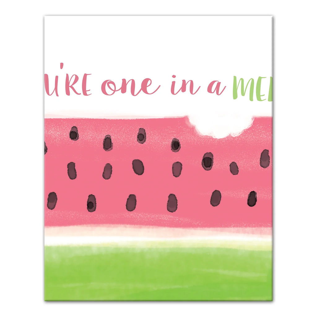 One A Art Products in Melon 16x20 Canvas Wall Creative