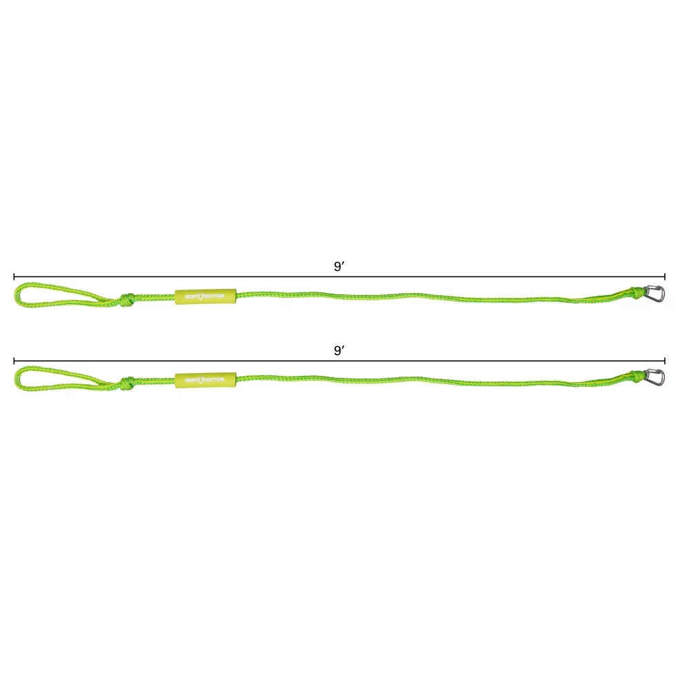 Yellow Value Extreme Line Dock - BoatTector PWC 3006.3132 2-Pack Green and 9 Max Ft.,