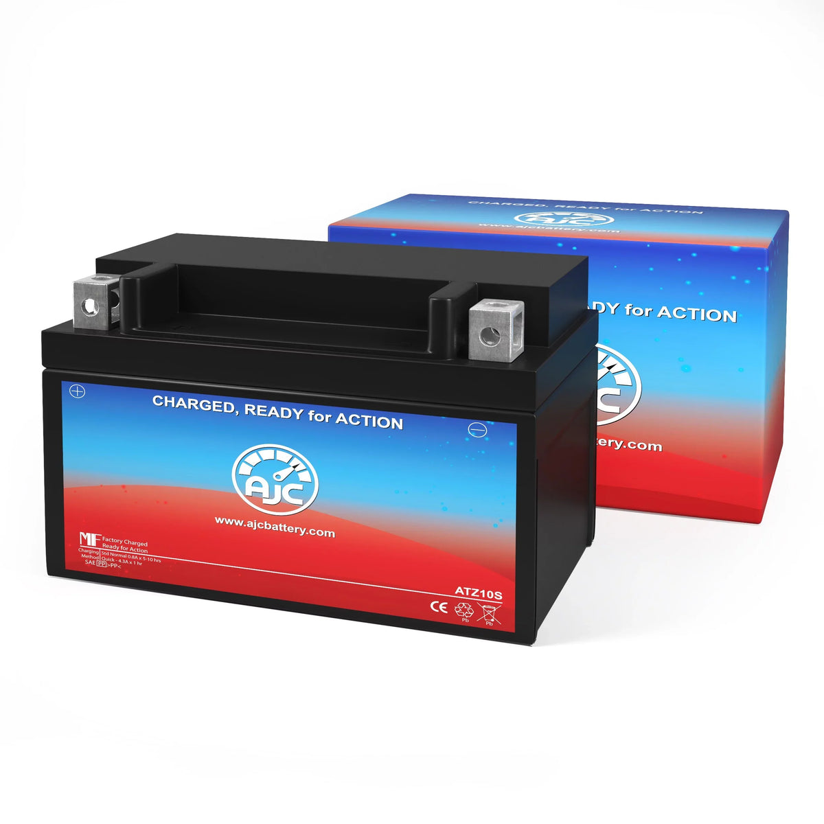an Motorcycle This Replacement - Brand (2005-2017) Suzuki A Replacement AJC GSX-R1000, 1000CC Battery Is 12V