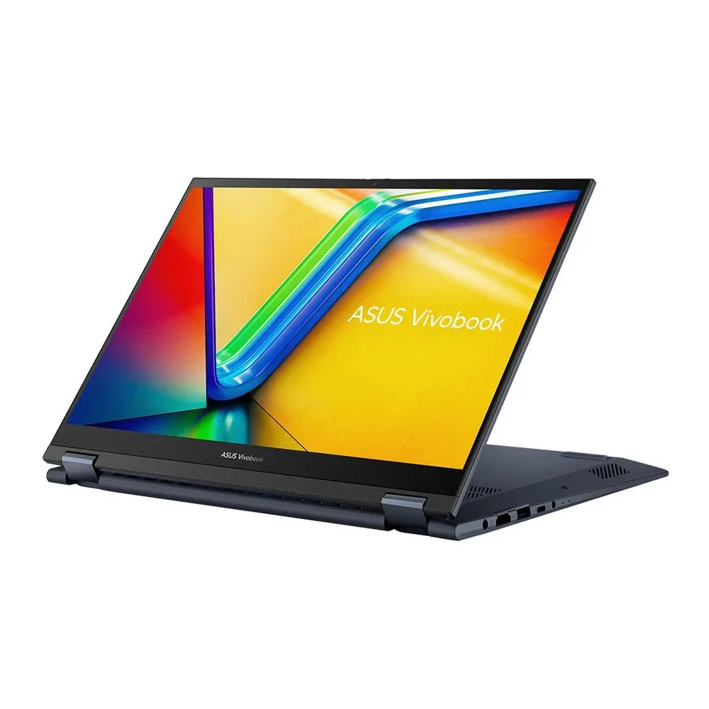 Core Drive ASUS Intel Gen Quiet 8GB 1.1GHz i3 Solid Computer BT TP3402ZA-OS34T UHD Processor DDR4 WiFi State Laptop Home S Graphics 11 Flip 2-in-1 12th Intel 256GB Windows RAM 14" Vivobook 1220P Blue