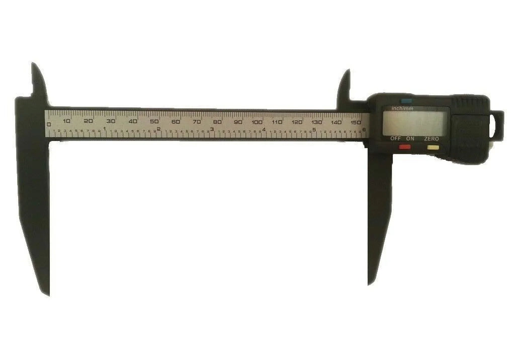 Jaw Caliper Long Vernier 150Mm Digital 6"