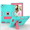 Gen / Layer Case Case,iPad for (Aqua/Rosegold) 3 Shockproof iPad Kickstand Allytech Case,iPad / 2 iPad Protective iPad Three Armor Defender 4 Gen Case, with Generation 2nd Cover iPad 3rd 4th