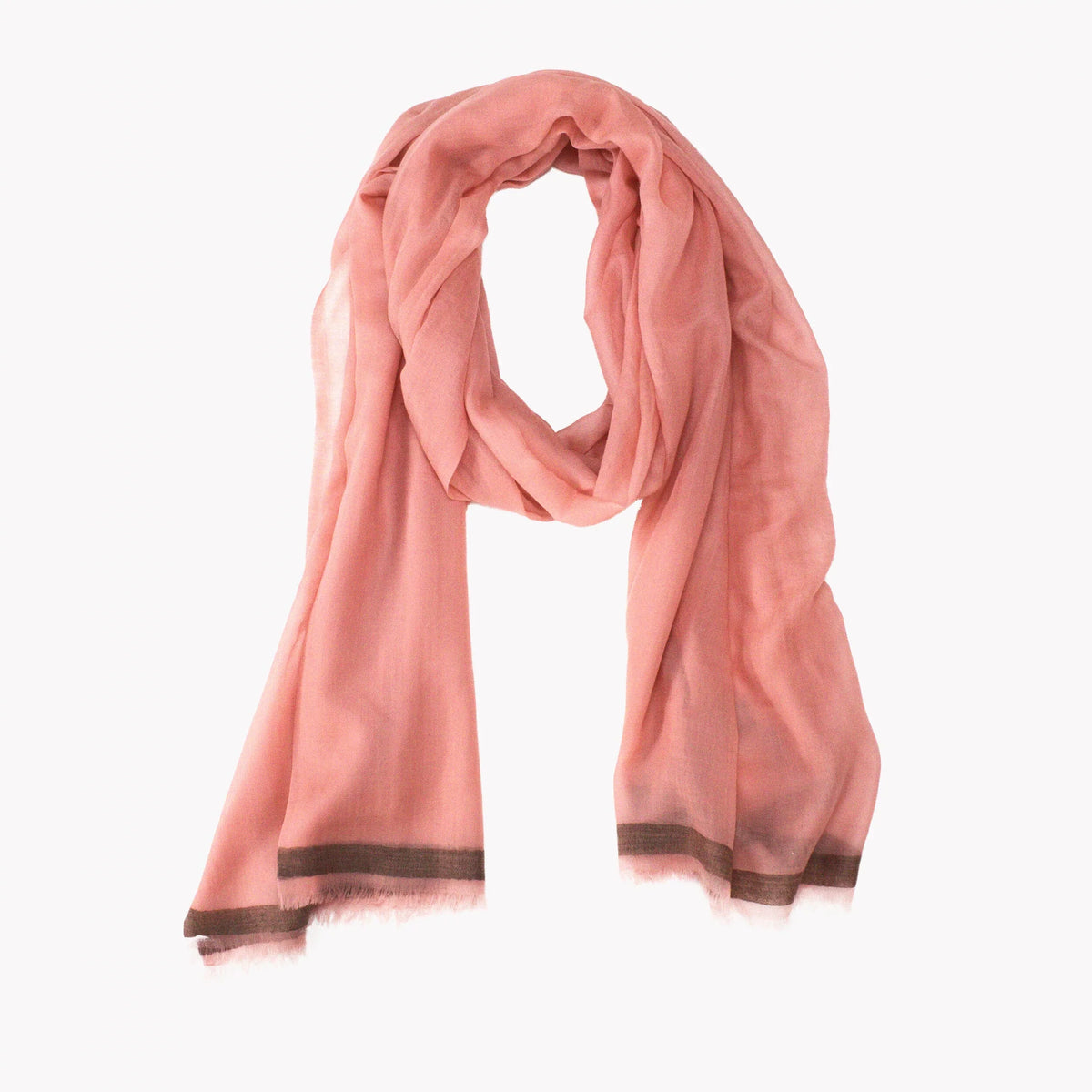 '- Dahlia Cashmere Scarf by Paul James 100% Cheung