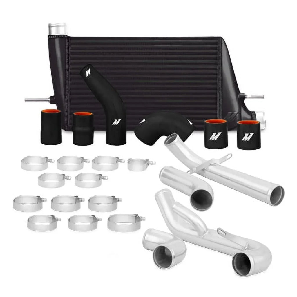 With Intercooler MMINT-EVO-10KBK Performance Mitsubishi Lancer X Evo Mishimoto Black Compatible 2008-2015 Kit