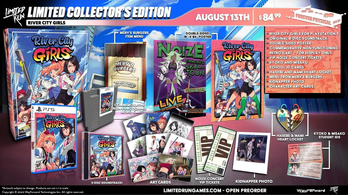'- - Collector's #10 Edition Limited River Girls Run 5] City [PlayStation
