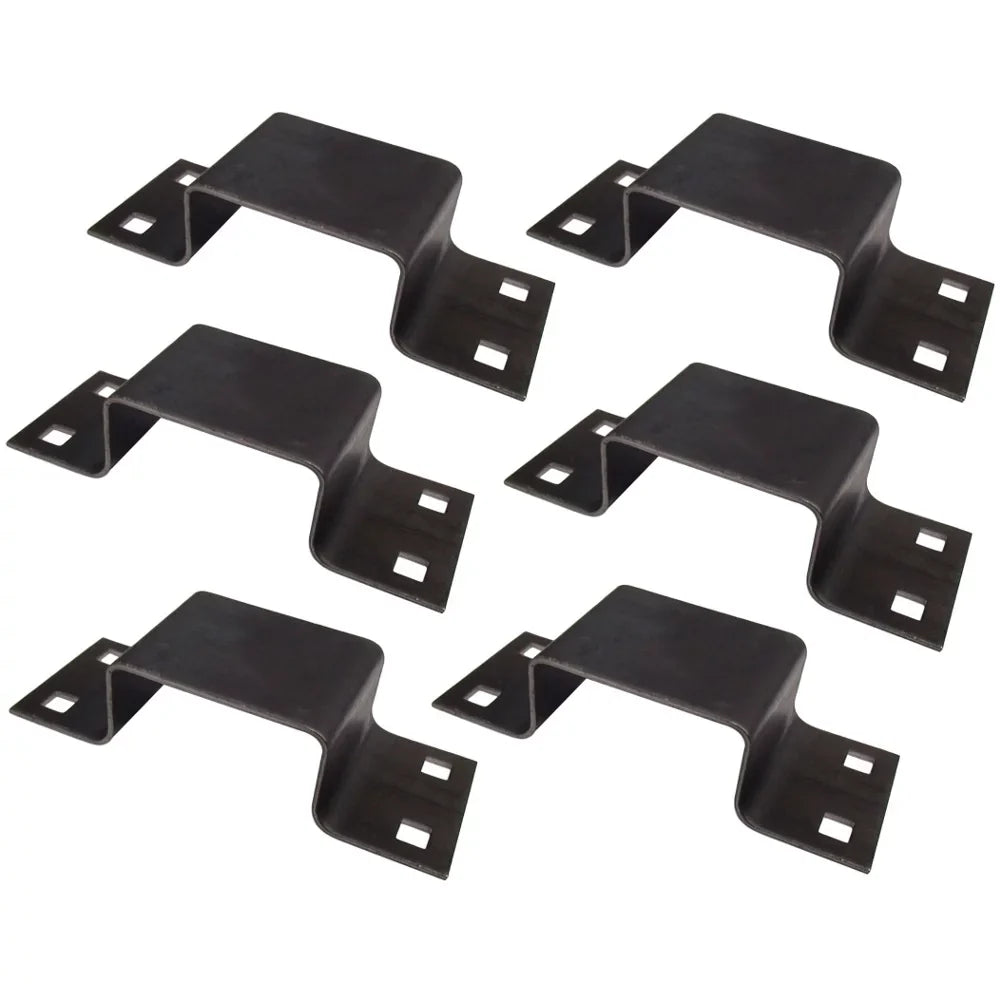 Stake Trailer Utility 12 Ga. Pocket Six Steel for Truck Brackets Bolt-On B2373G