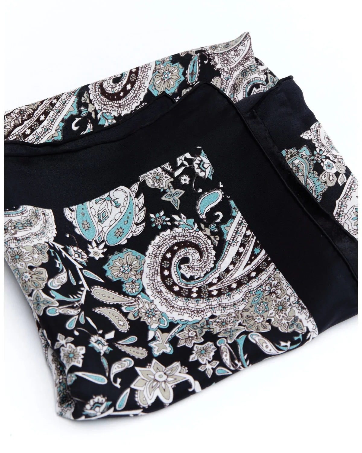 James Size Navy One Cody Rag Wild Paisley Navy Silk Scarf Men's