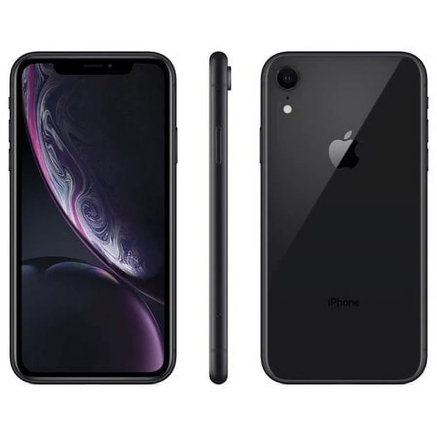 (Refurbished) XR Apple Unlocked Restored iPhone 128GB Black MRY92LL/A