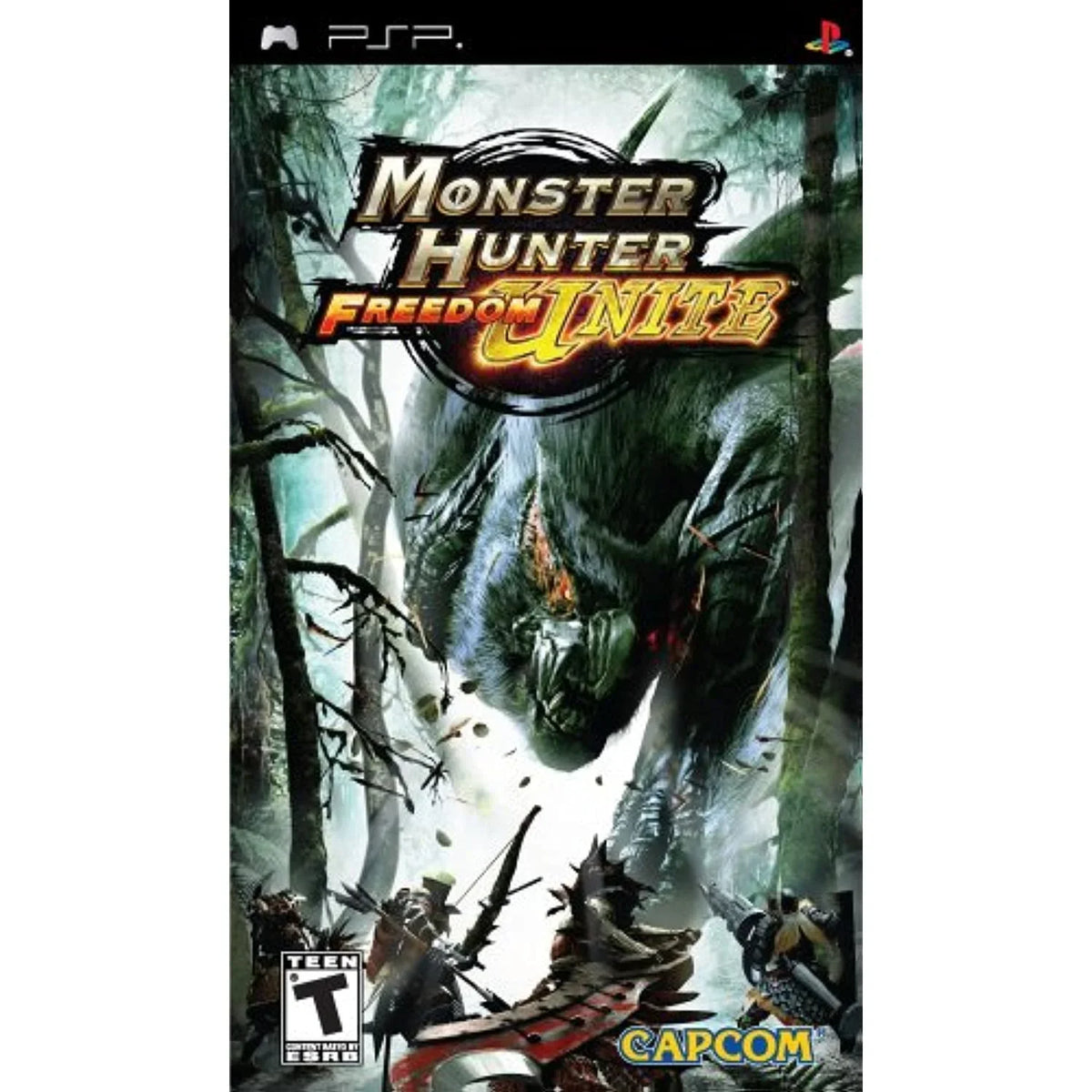 '- Psp Freedom Hunter Monster Sony Unite
