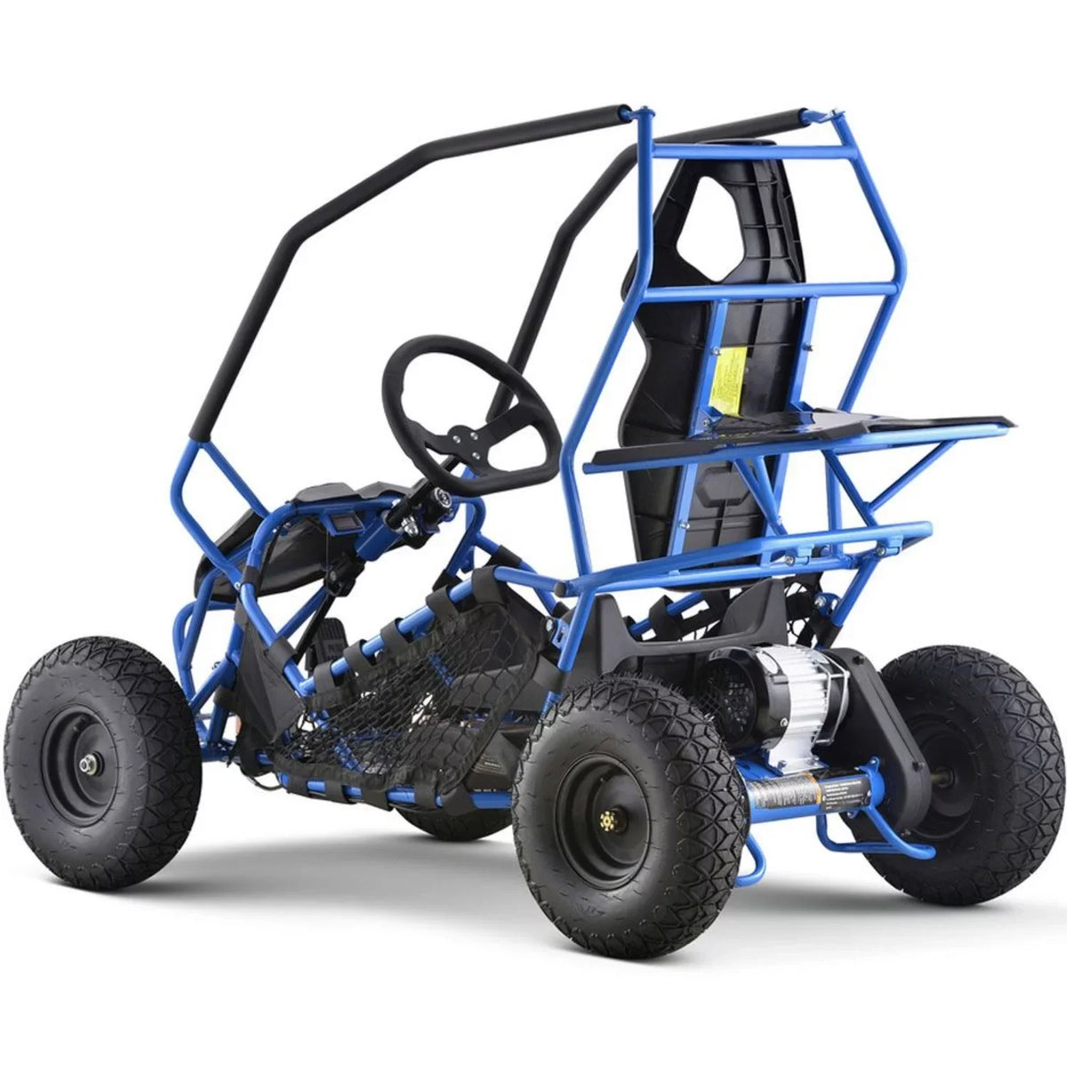 Maverick Blue Go Kart 1000w Electric 36v MotoTec
