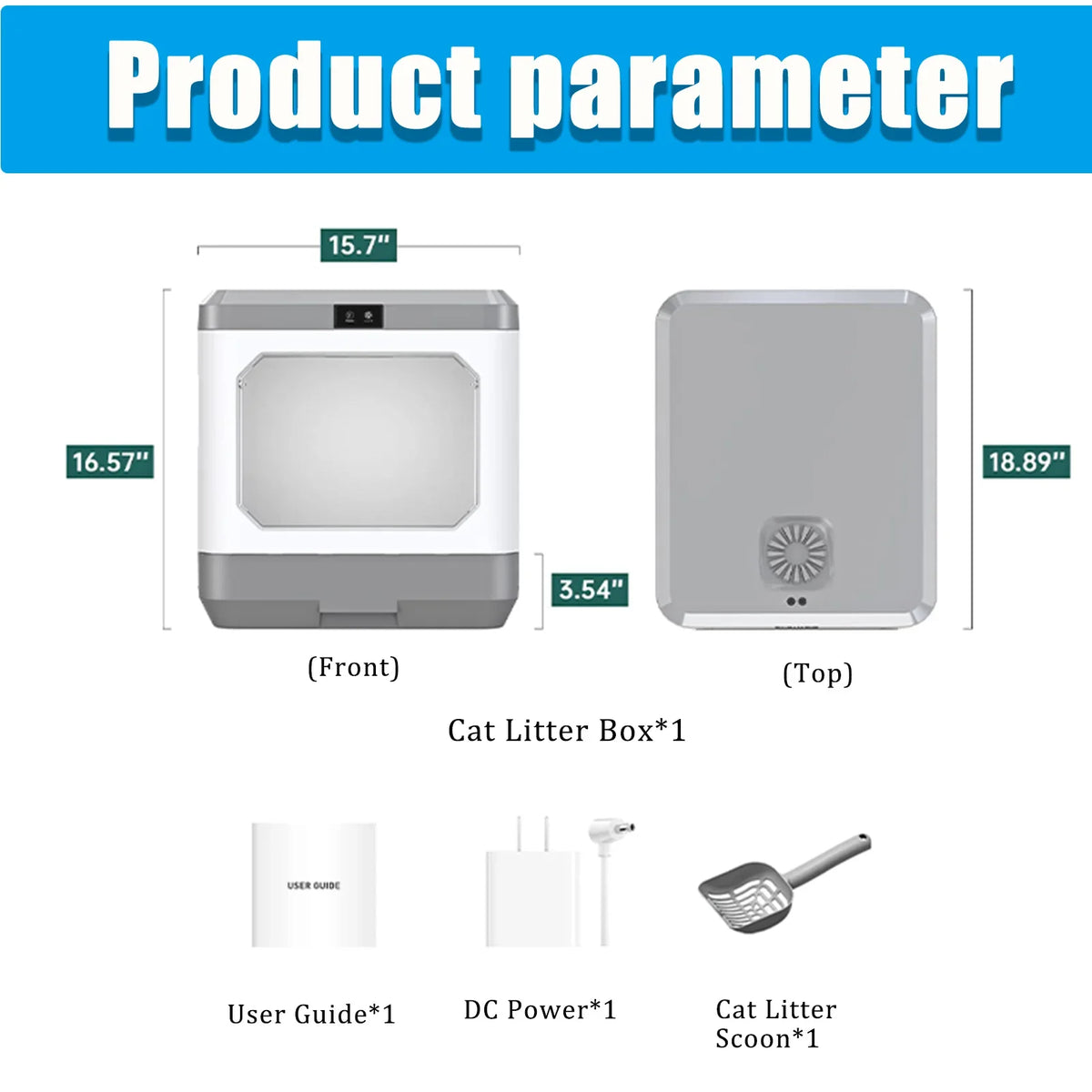 Enclosed Enclosure Litter Removal, Cat Drawer Box, Pan Type Scoop, Litter Easy Large Litter Pottywith Box Odor Cleaning Cat Furniture, And Scoop. Litter Cat Cat Arcwares