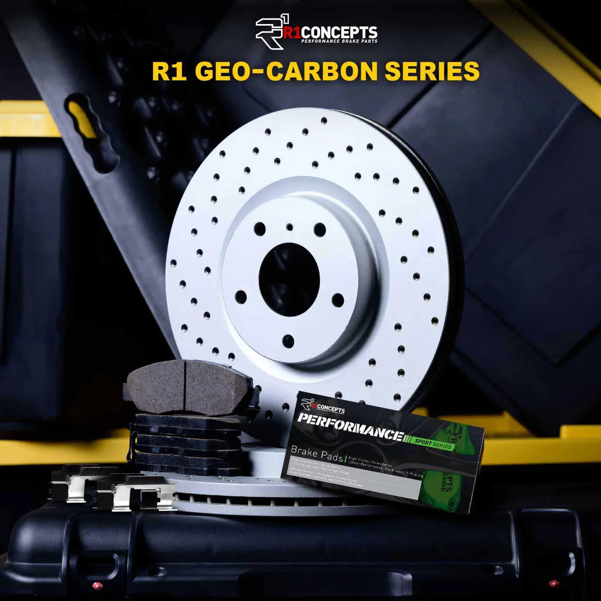 Brake Kit Q5 Brake A5 Rotors 2008-2017 Rear Rotors A4 |Rear and Sport Quattro, Pads Brake A5, A4 Concepts allroad, and A4, Audi Pads| Kit|fits Pads| Performance Brakes R1 Hardware Rotors| Quattro, and