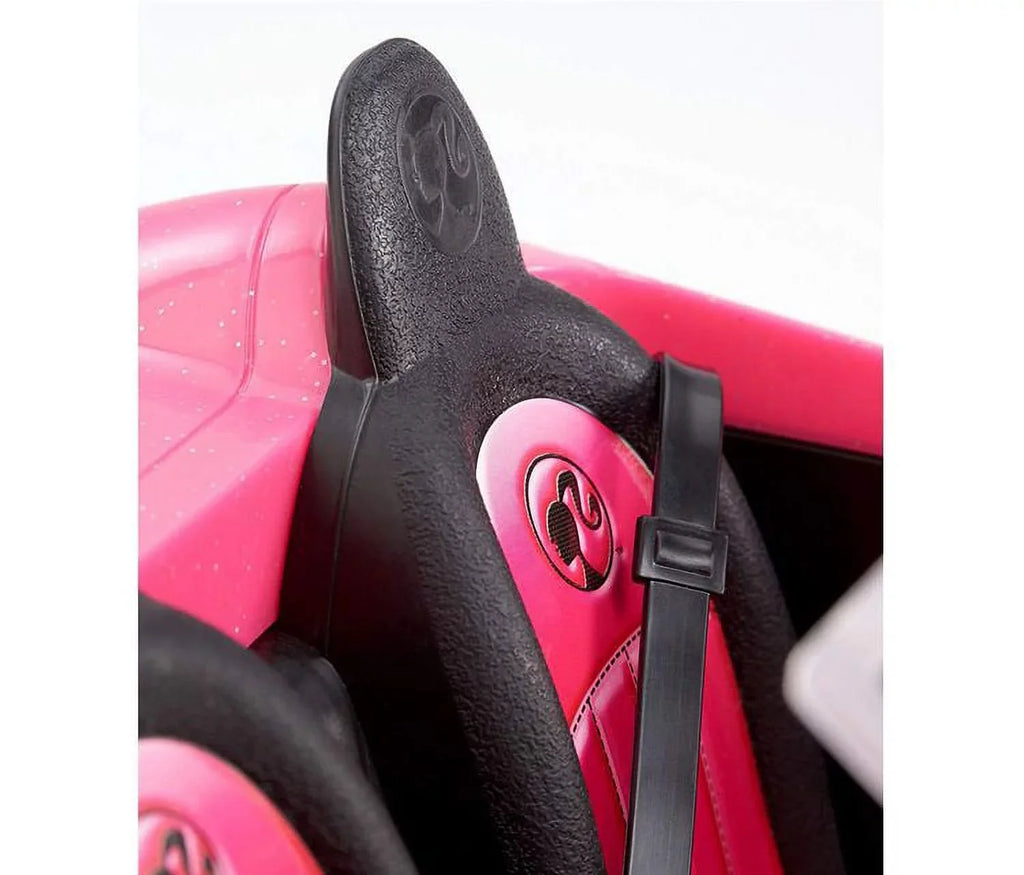 with and Doll Seat Wheels Convertible Pink 2 Car Rolling Barbie Collection