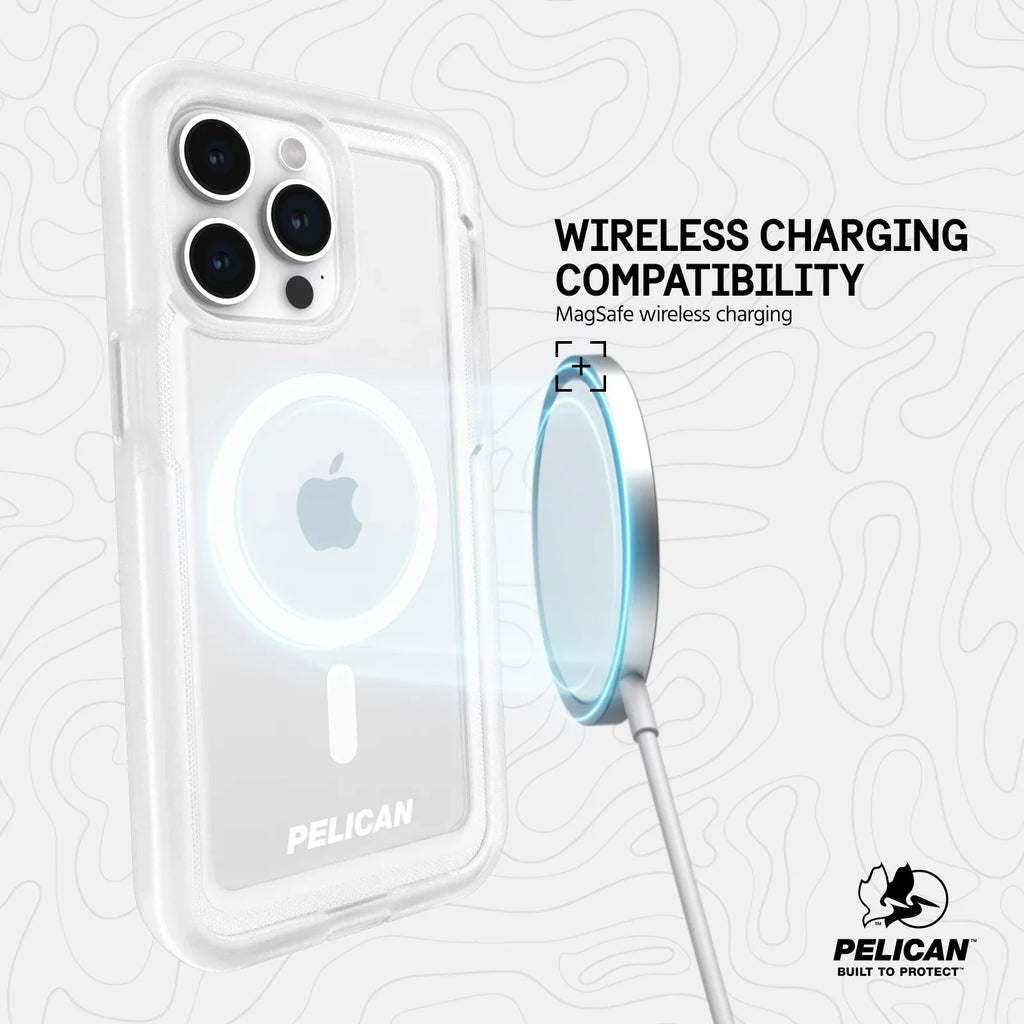 [MagSafe Voyager 15 Holster iPhone Compatible] Pro Case Pelican Clear Belt - Series Apple Max with Clip
