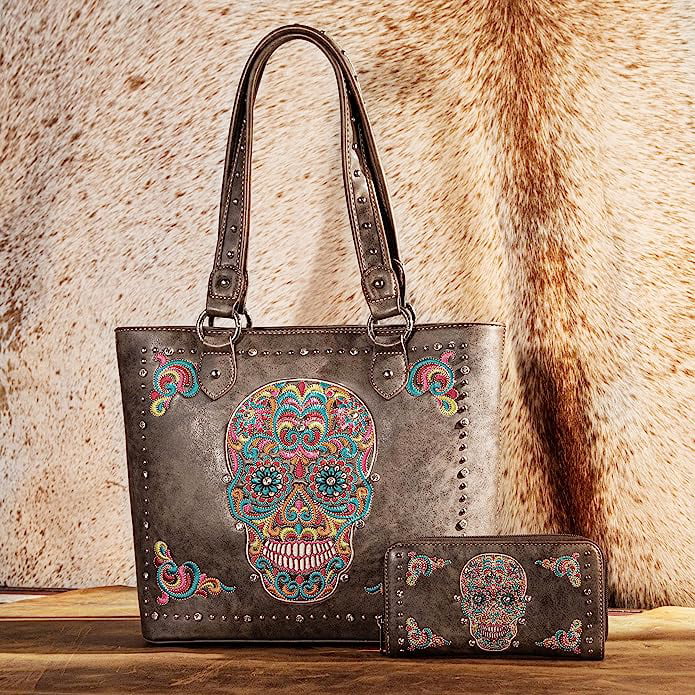 Women Shoulder Western Purse Bag Style Tote and for Bag Handbag Leather