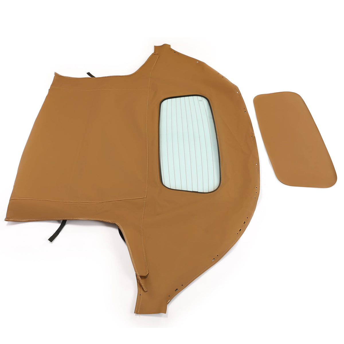 Kojem Glass Window Heated Sailcloth Vinyl Miata Convertible with Top for Tan 1990-2005 Mazda Soft
