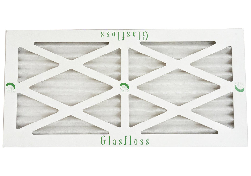 Glasfloss 13x20x1 19.5x7/8 - in - inch) Furnace 12.5 Made MERV 10 (Actual Size: Air Filter - x -Qty:12 USA