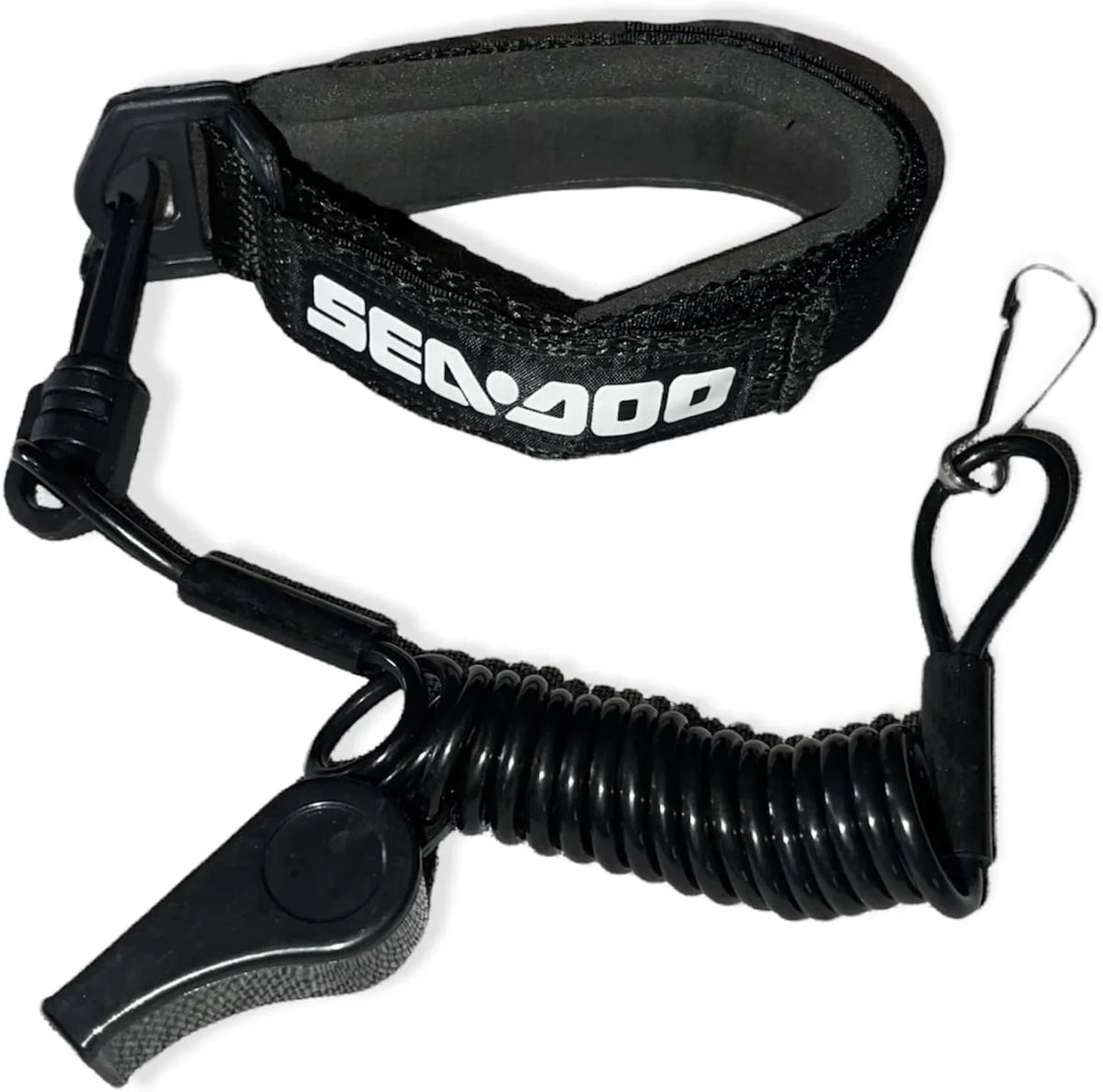 Replacement SEA Whistle SEA-DOO Lanyard Tether Key DESS With Black Repair Safety DOO SEADOO Cord