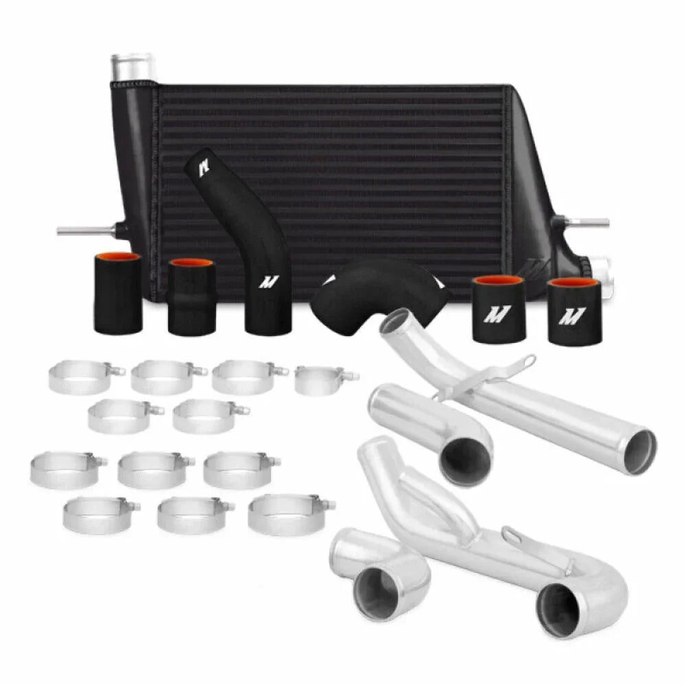 With Intercooler MMINT-EVO-10KBK Performance Mitsubishi Lancer X Evo Mishimoto Black Compatible 2008-2015 Kit