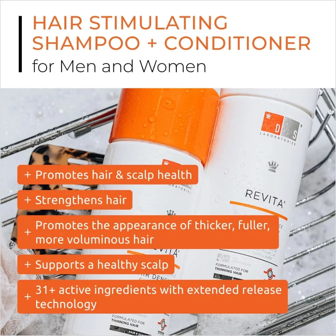 Shampoo Conditioner and DS for Hair Shampoo and Volumizing, (7 Laboratories Conditioner Revita Thickening Men Hair by for oz) Strengthening, DHT Thinning - fl Women, Support Growth, Blocker and