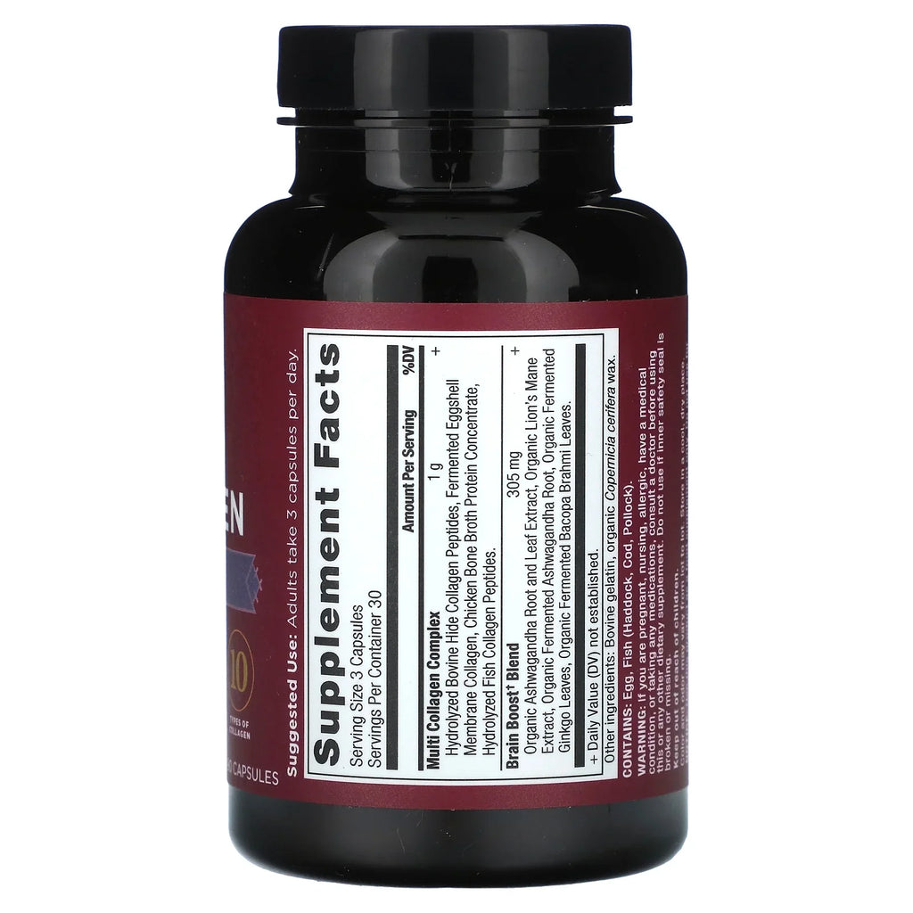 90 Caps Brain Boost Multi Ancient Nutrition Collagen